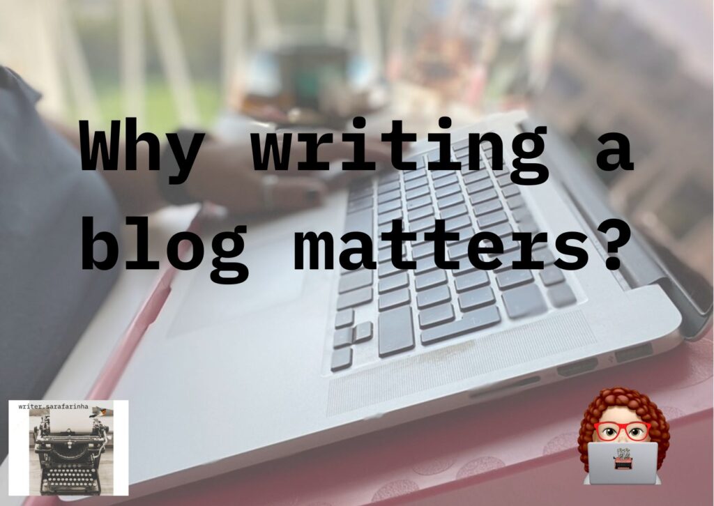 writing a blog